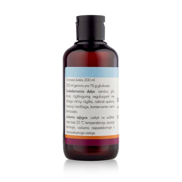 Gliukozė, apelsinų skonio gėrimas, 200 ml