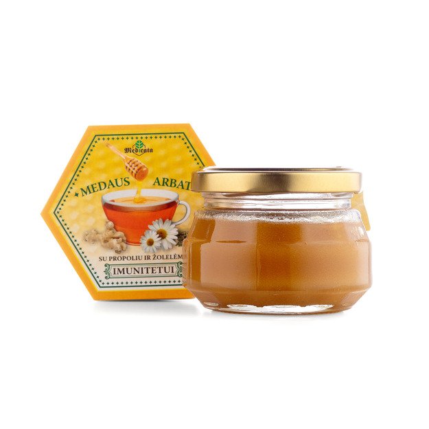 HONEY TEA “IMMUNITY”, 140g with Propolis and Herbs