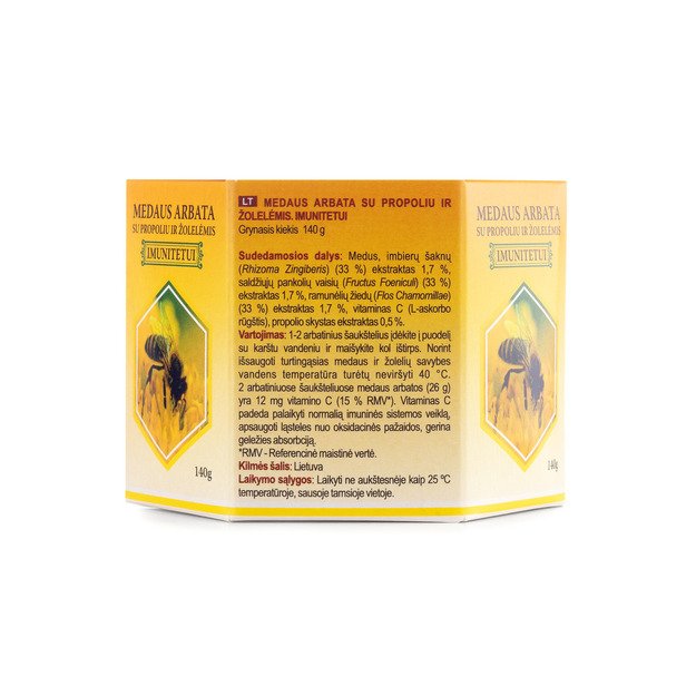HONEY TEA “IMMUNITY”, 140g with Propolis and Herbs