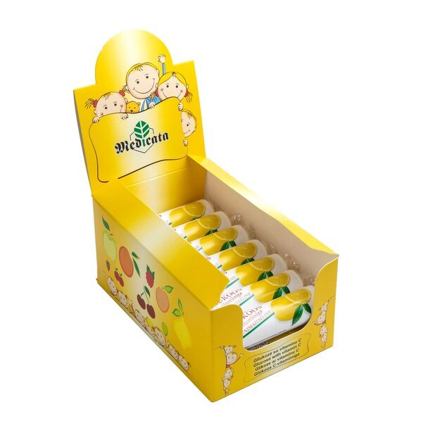Gliukozė su vitaminu C, citrinų skonio, N21 