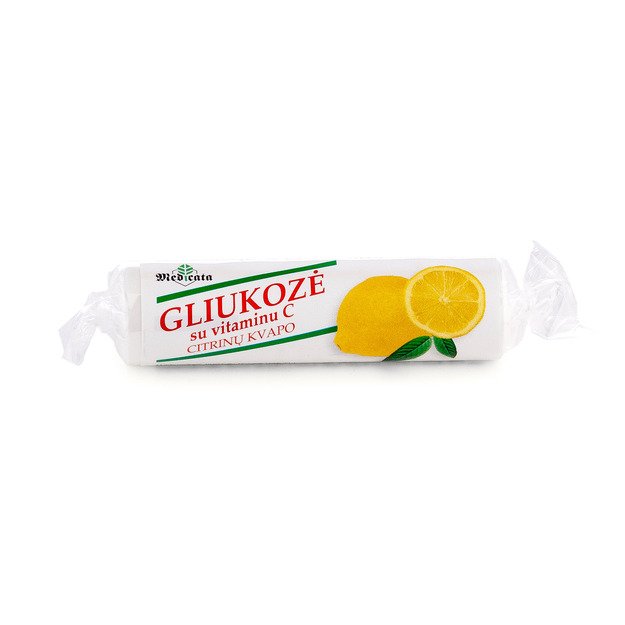 Gliukozė su vitaminu C, citrinų skonio, N21 