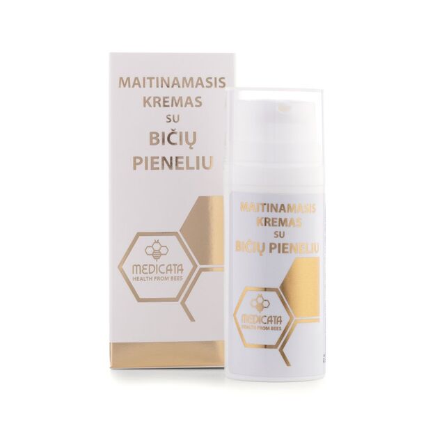 Maitinamasis kremas su bičių pieneliu, 30 g