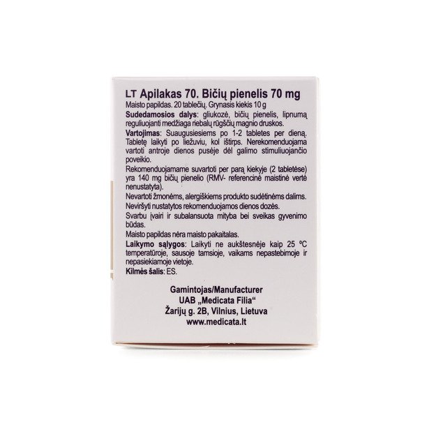 APILAKAS 70, bičių pienelis