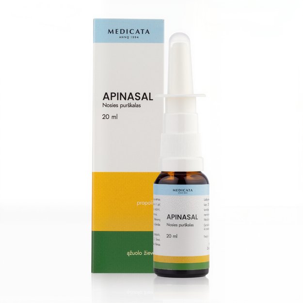 APINASAL, Aqueous Propolis Extract with Oak Bark 