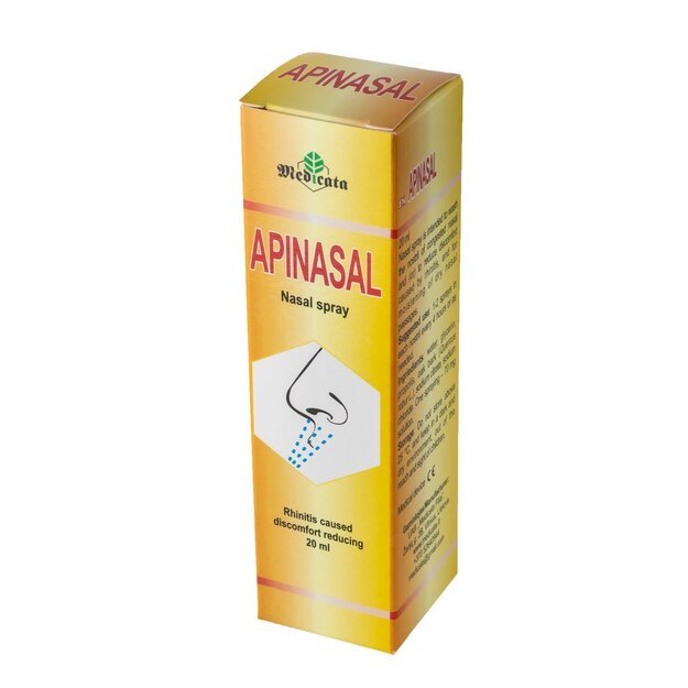 APINASAL, propolio vandeninis ekstraktas su ąžuolo žieve 