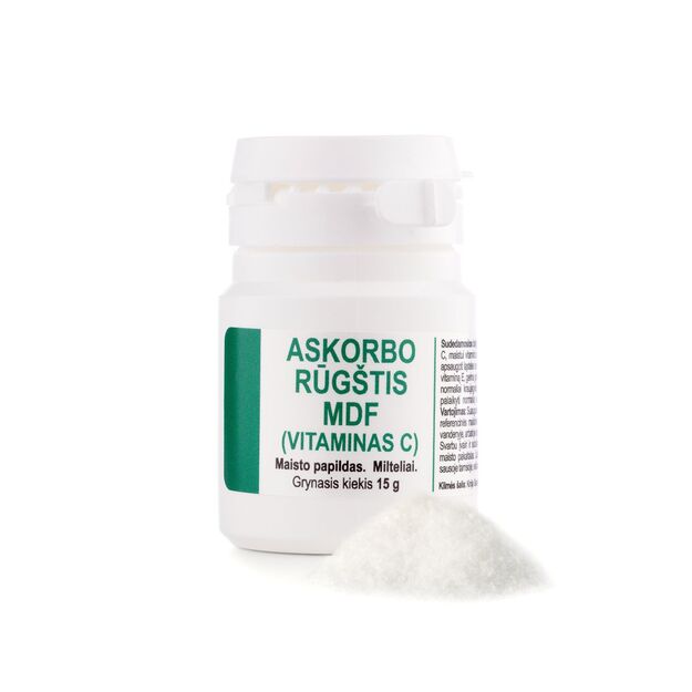 Vitamin C (Ascorbic Acid MDF), powder, 15 g