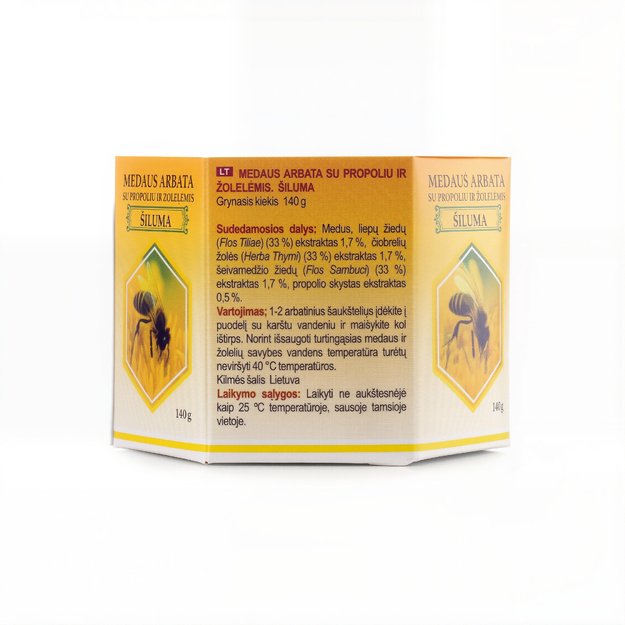 HONEY TEA with Propolis and Herbs “WARMTH”