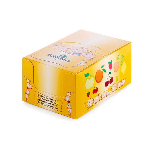 Glucose with Vitamin C, Assorted Flavors, N21 
