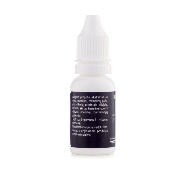 Propolio aliejus PLIUS, 15 ml