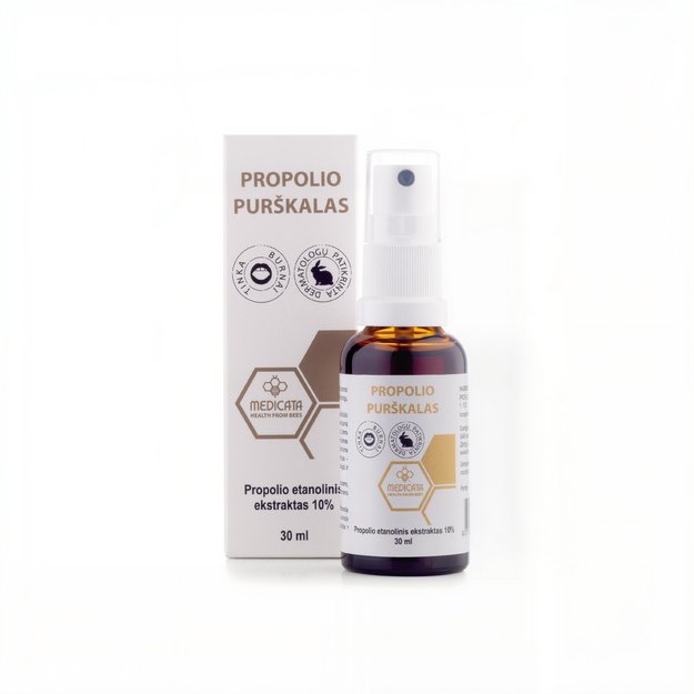 Propolis Spray for Oral and Skin Care, 30 ml
