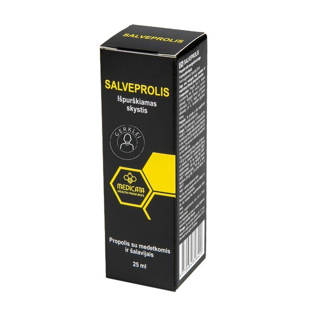 SALVEPROLIS, purškalas perštinčiai gerklei, 25 ml