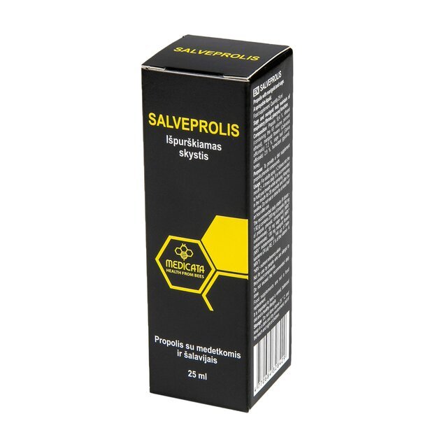 SALVEPROLIS, purškalas perštinčiai gerklei, 25 ml