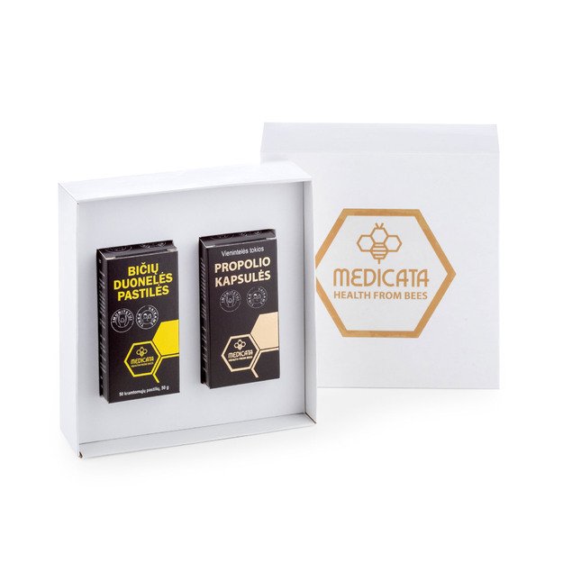 Dovanų rinkinys - imunitetui su bičių produktais