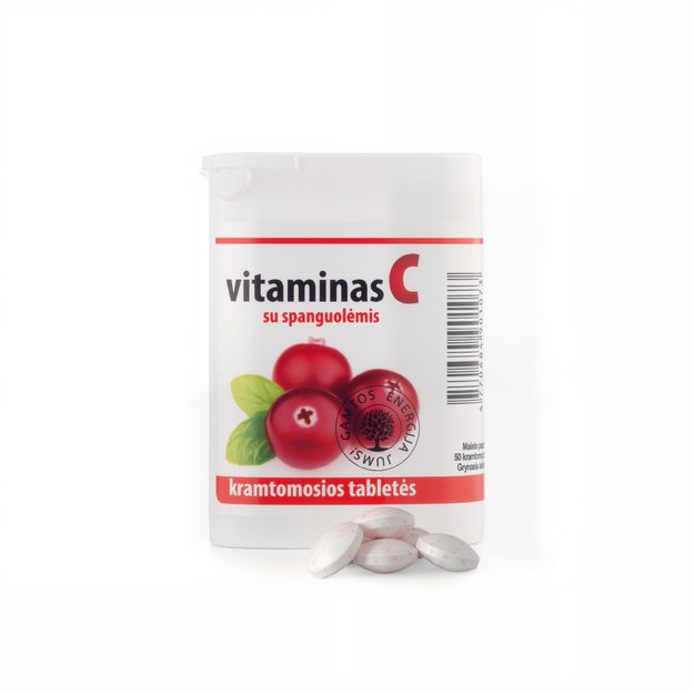 Vitamin C with Cranberry, 50 tab.
