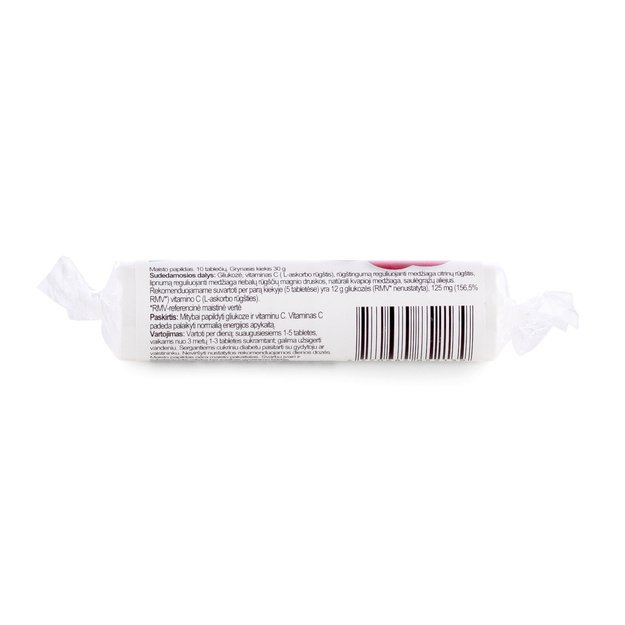 Gliukozė su vitaminu C, vyšnių skonio, N21 
