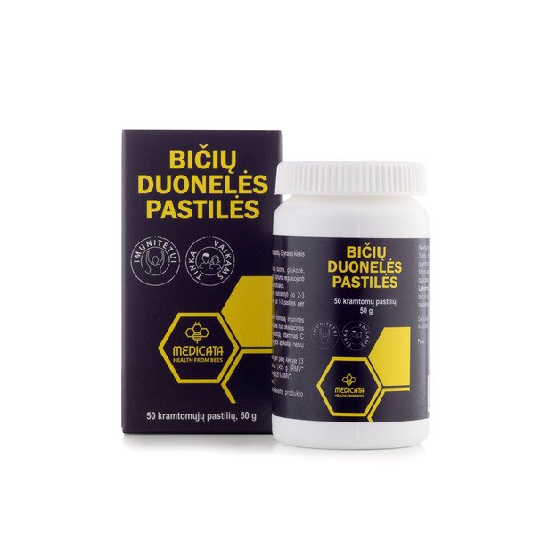 BIČIŲ DUONELĖ, kramtomosios pastilės