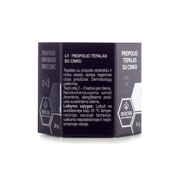 PROPOLIS OINTMENT WITH ZINC, 20 g