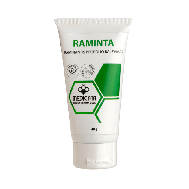 RAMINTA propolio balzamas, 40 g