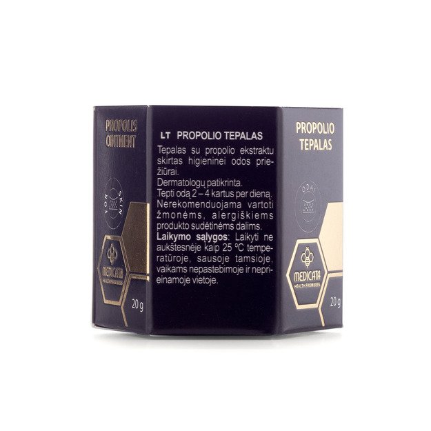 Propolio tepalas, 20 g